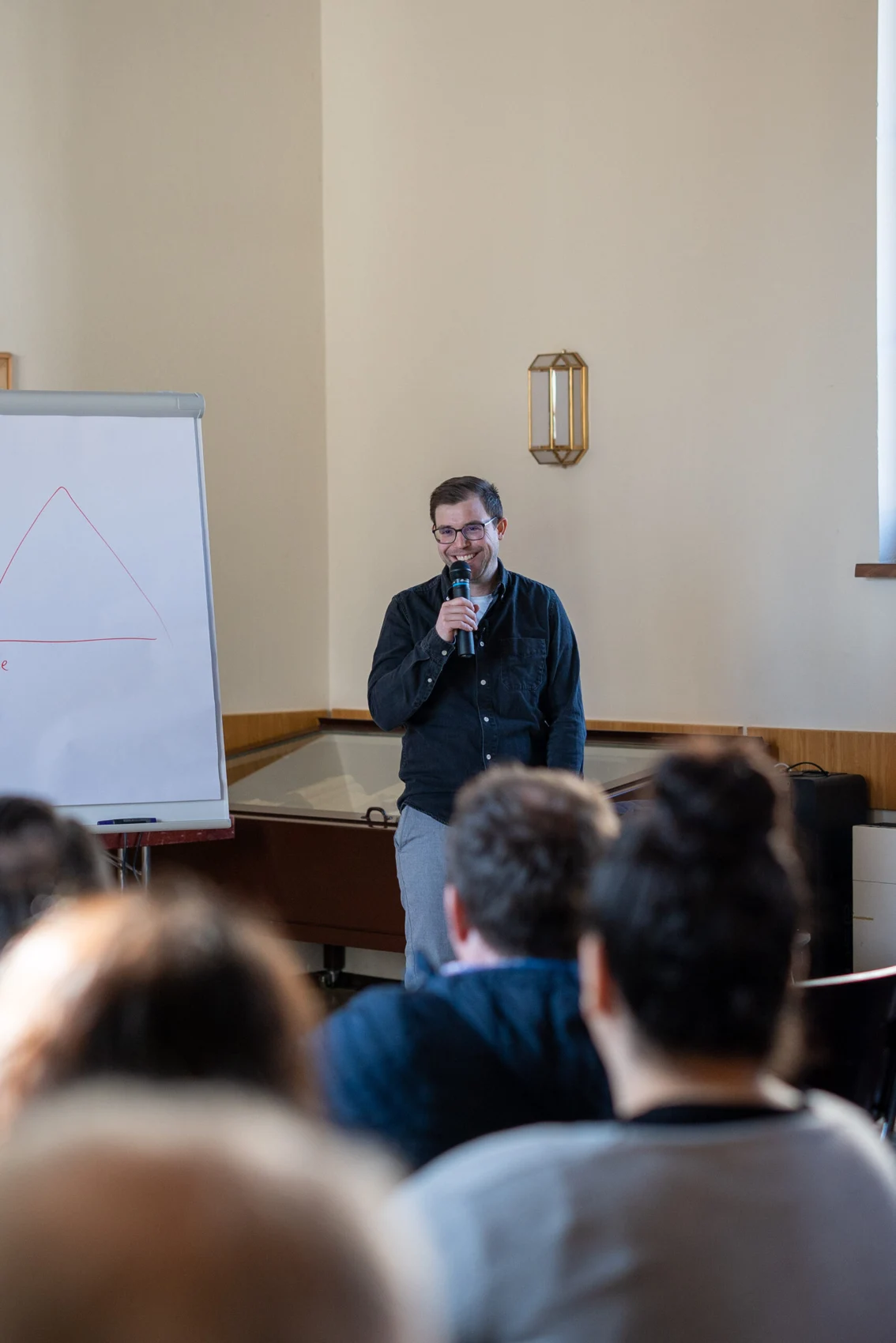Christian Wirth bei einem Seminar